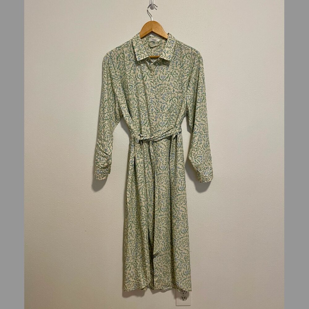 Storq Relaxed Shirt Dress - Bluebell
